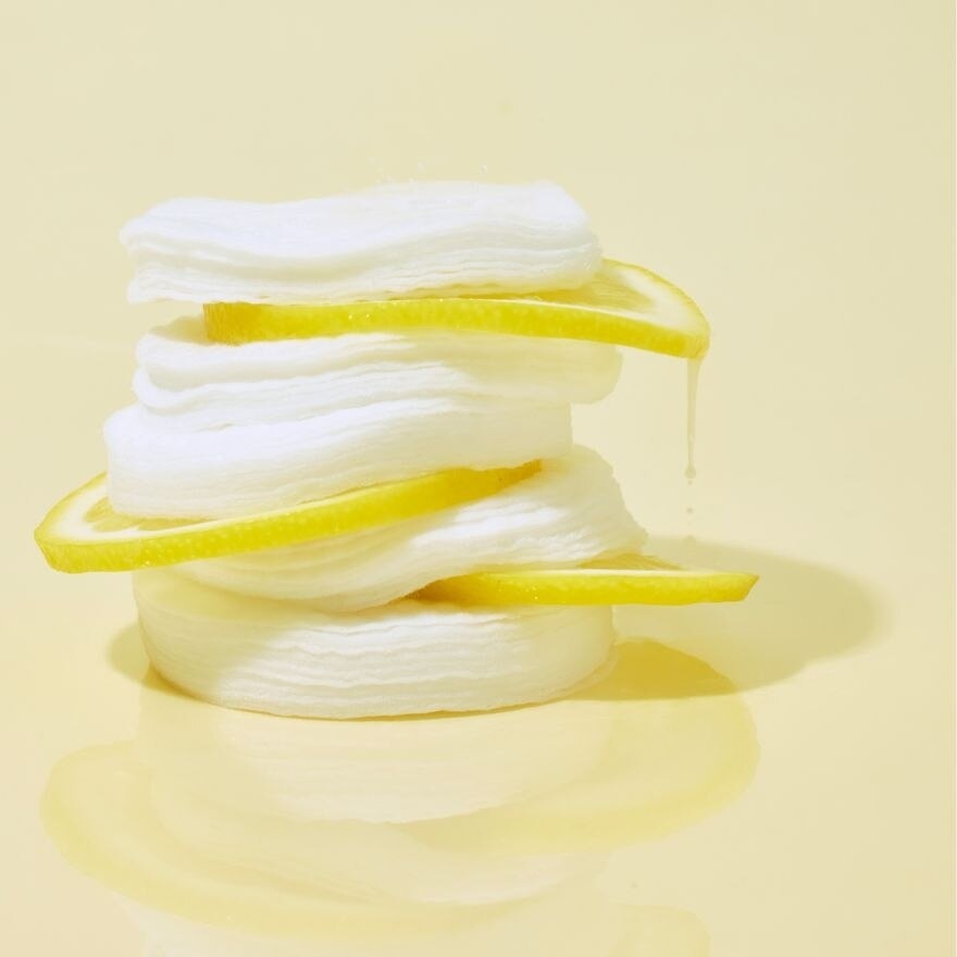 Lemon Sparkling Water Perfect Lip & Eye Make Up Remover Pad 35s