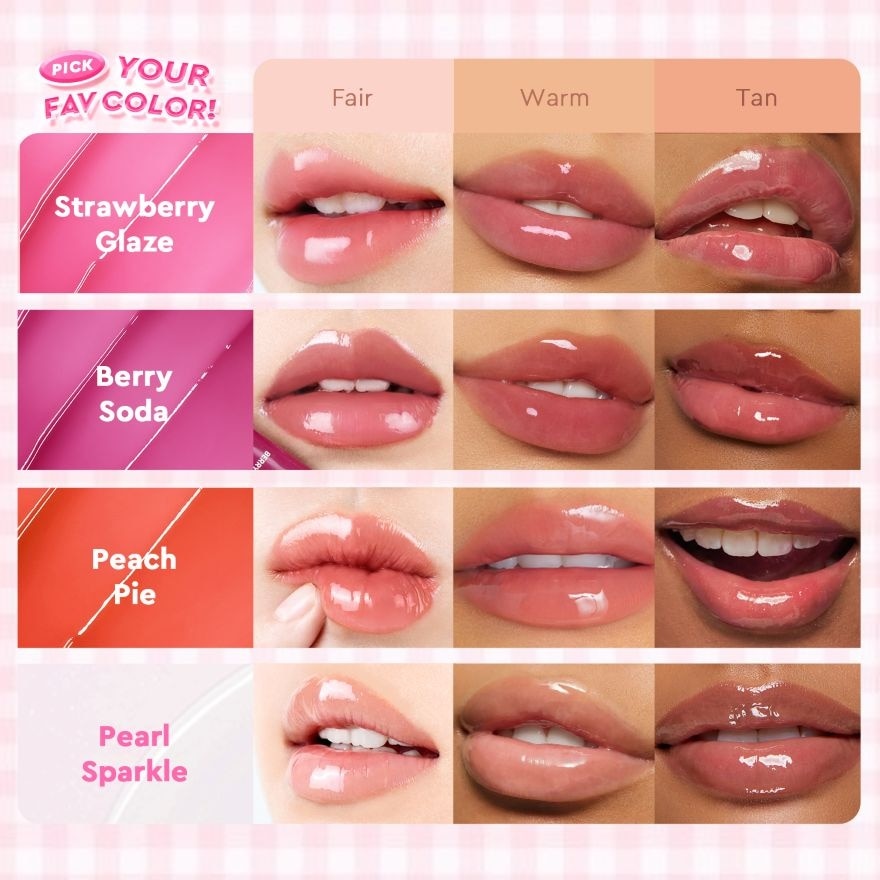 Brightening Charm Lip Serum 01 Strawberry Glaze 7g