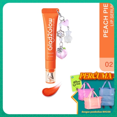 GLAD2GLOW - Brightening Charm Lip Serum 02 Peach Pie 7g