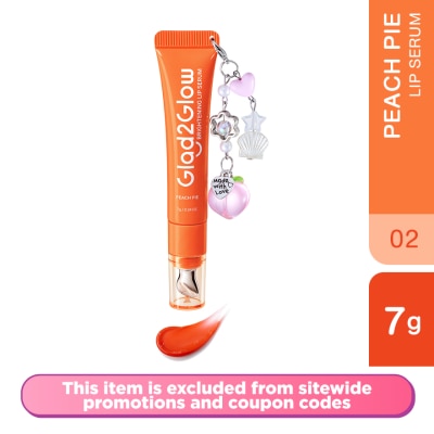 GLAD2GLOW - Brightening Charm Lip Serum 02 Peach Pie 7g