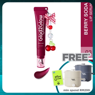 GLAD2GLOW Brightening Charm Lip Serum 03 Berry Soda 7g