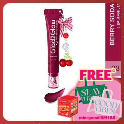 GLAD2GLOW Brightening Charm Lip Serum 03 Berry Soda 7g