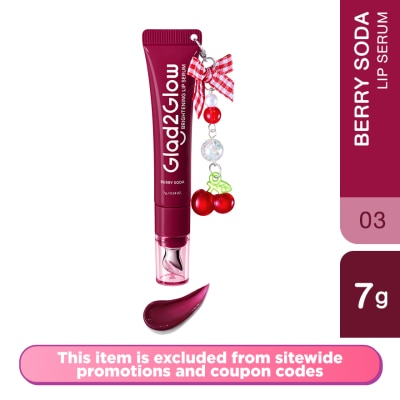 GLAD2GLOW - Brightening Charm Lip Serum 03 Berry Soda 7g