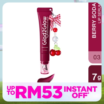 GLAD2GLOW Brightening Charm Lip Serum 03 Berry Soda 7g