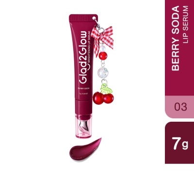 GLAD2GLOW Brightening Charm Lip Serum 03 Berry Soda 7g