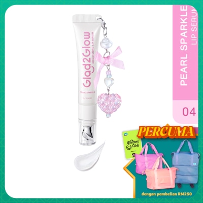 GLAD2GLOW Brightening Charm Lip Serum 04 Pearl Sparkle 7g