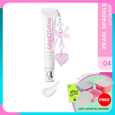 GLAD2GLOW Brightening Charm Lip Serum 04 Pearl Sparkle 7g