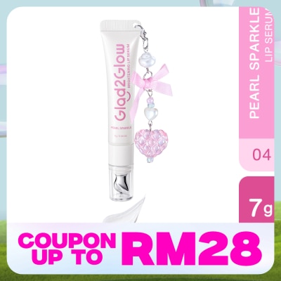 GLAD2GLOW Brightening Charm Lip Serum 04 Pearl Sparkle 7g