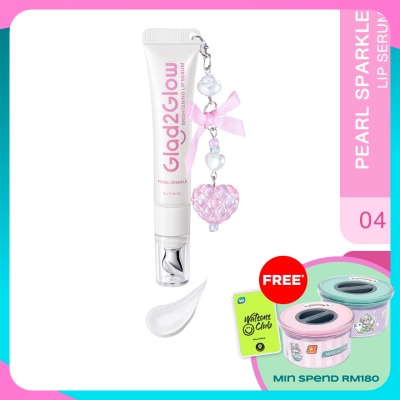 GLAD2GLOW Brightening Charm Lip Serum 04 Pearl Sparkle 7g