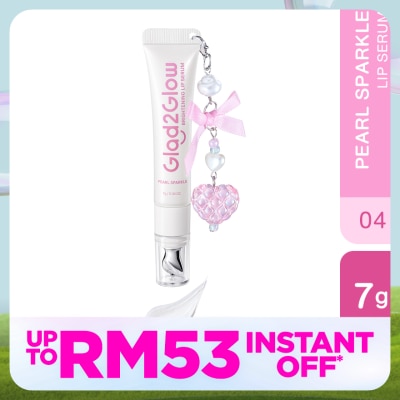 GLAD2GLOW Brightening Charm Lip Serum 04 Pearl Sparkle 7g