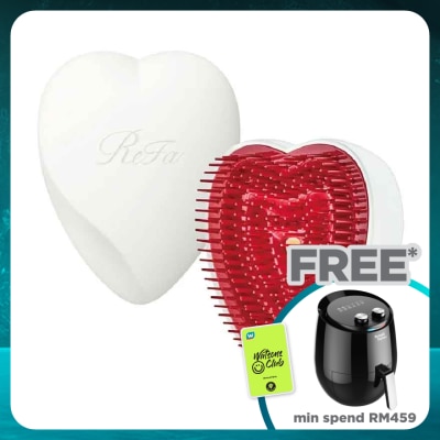 REFA Heart Brush Matte White 1s