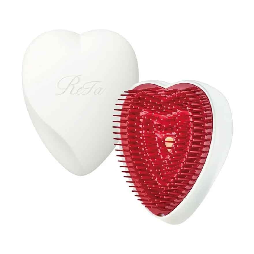 Heart Brush Matte White 1s