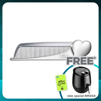 REFA Heart Comb Aira Silver 1s