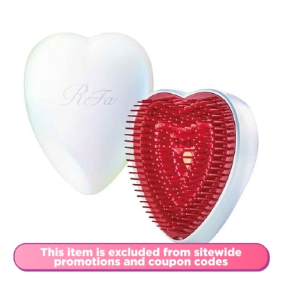 REFA - Heart Brush Pearl White 1s