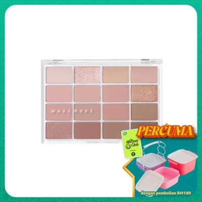WAKEMAKE - Soft Blurring Eye Pallet 05 Mute Coral Blurring 14g