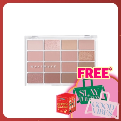 WAKEMAKE Soft Blurring Eye Pallet 05 Mute Coral Blurring 14g