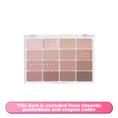 WAKEMAKE - Soft Blurring Eye Pallet 05 Mute Coral Blurring 14g
