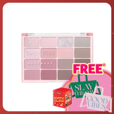 WAKEMAKE Soft Blurring Eye Pallet 10 Lazy Pink 14g