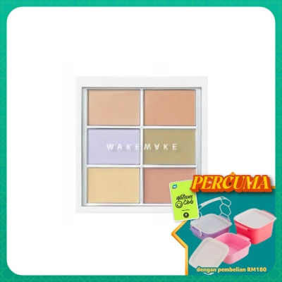 WAKEMAKE - Defining Cover Concealfit Palette 02 Medium 9g