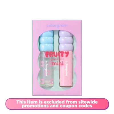 COLORGRAM - Fruity Glass Tint Mini Duo 03 Cool Set 3.2g