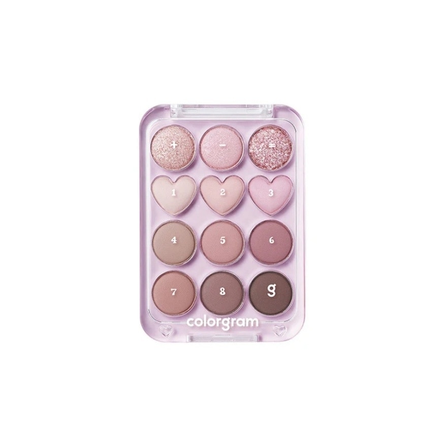 Pin Point Eyeshadow Palette 02 Pink Mauve 0.5g