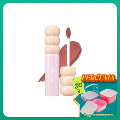 COLORGRAM - Fruity Glass Tint 05 Soft Persimmon 0.15g