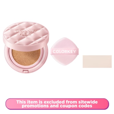 COLORKEY - Long Lasting Flawless Brightening Cushion Cream SPF50+ PA++++ P1