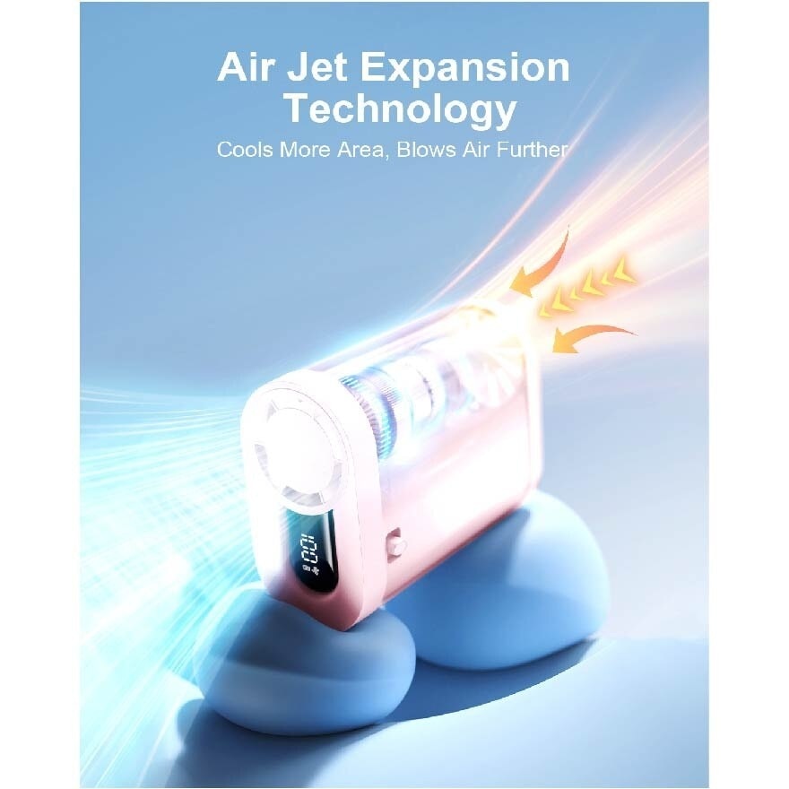 SOTHING High Speed Neck Fan Ice Cube (3000mAh) DSHJ-S-2421A (BEIGE)