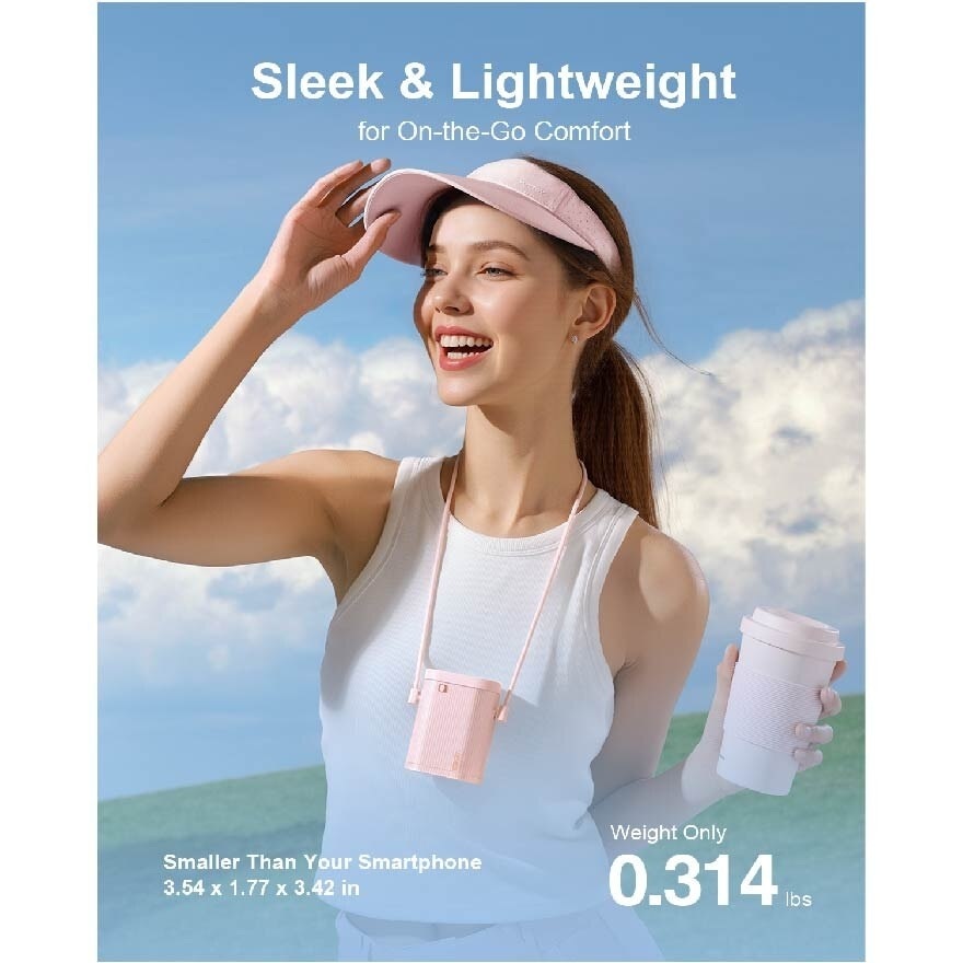 SOTHING High Speed Neck Fan Ice Cube (3000mAh) DSHJ-S-2421A (BEIGE)