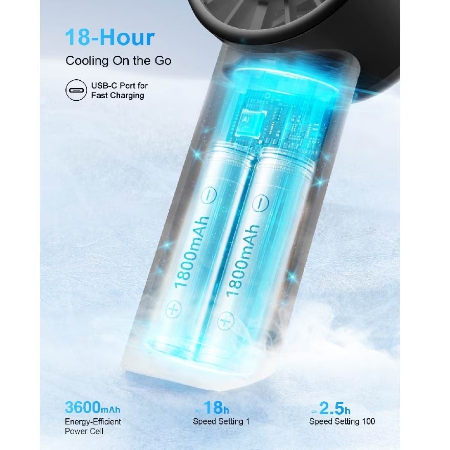 Cooling Handheld Fan Engine Ice (3600mAh)