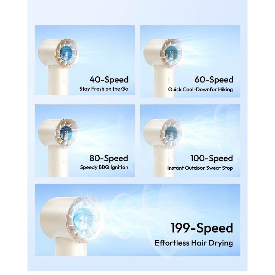 High Speed Handheld Fan Engine (3600mAh)