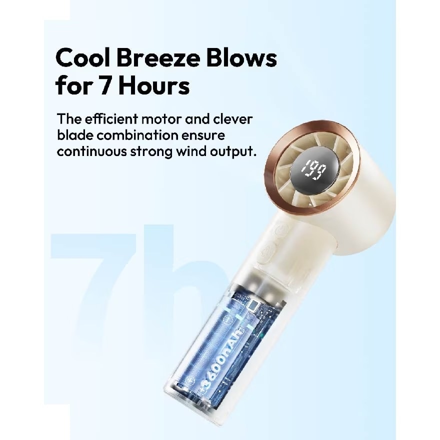 High Speed Handheld Fan Engine (3600mAh)