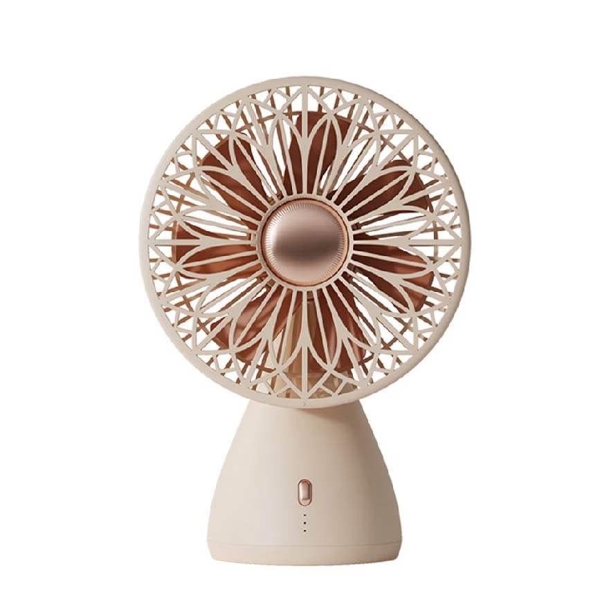 Mini Desktop Oscillating Fan Bridal Bouquet (2000mAh) 1s