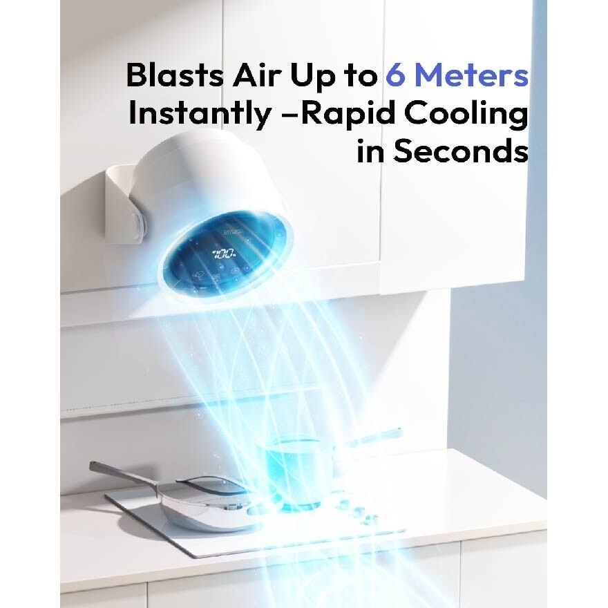 Mini Desktop Wall Filtering Fan Air (2000mAh)