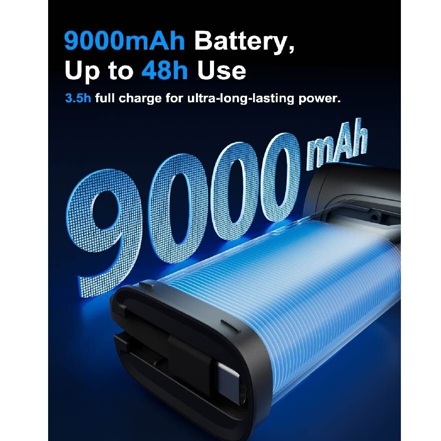 SOTHING Power Bank Handheld Fan Engine (9000mA) DSHJ-S-2424 (BLACK)