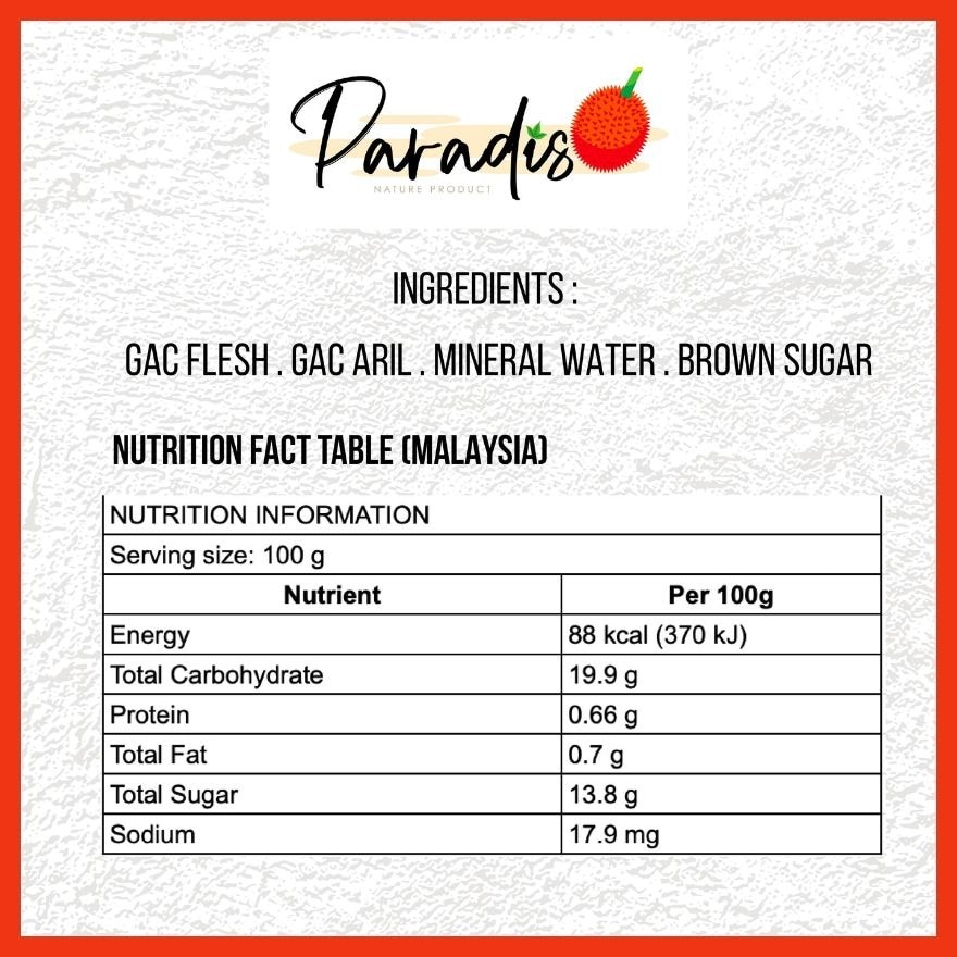 Gac Enzyme Bottle 250Ml