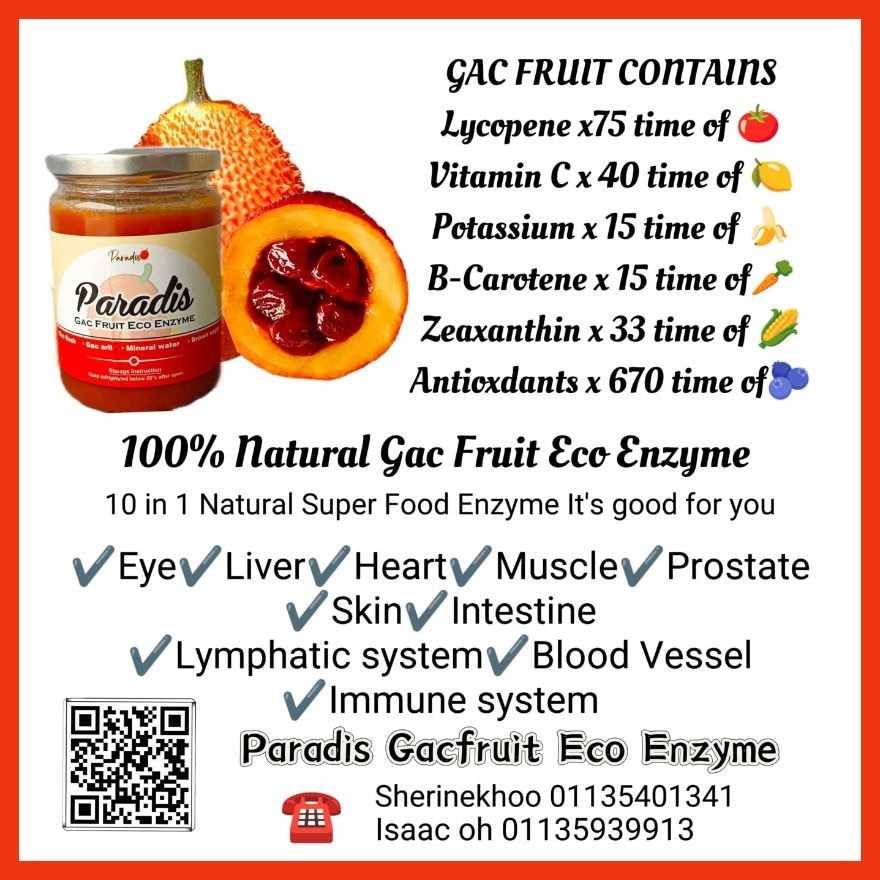 Gac Enzyme Bottle 250Ml