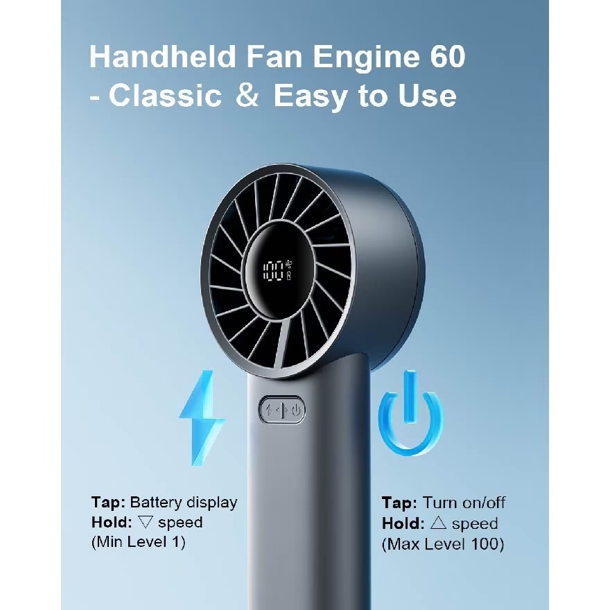 High Speed Handheld Fan Engine 60 (3600mAh)