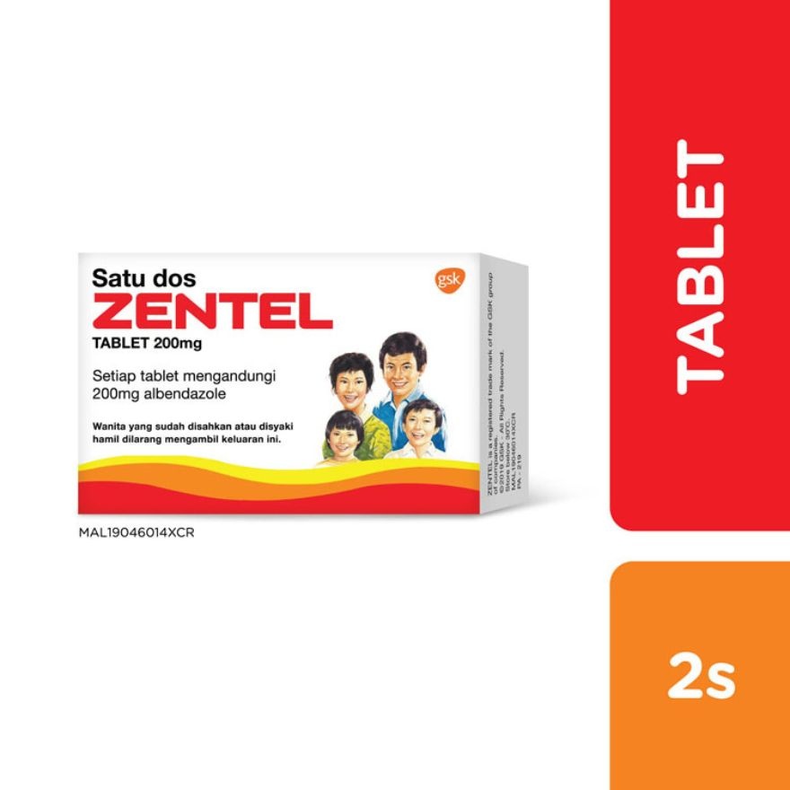 Albendazole Deworming Tablets 2S image