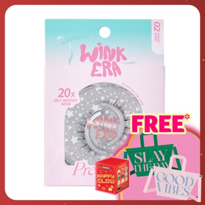 GLAMFIX Wink Era Press-On False Eyelashes 02 Magic Wink