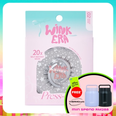 GLAMFIX - Wink Era Press-On False Eyelashes 02 Magic Wink