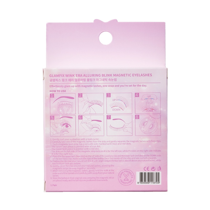 Wink Era Alluring Blink Magnetic Eyelashes 02 Minimal Mood image
