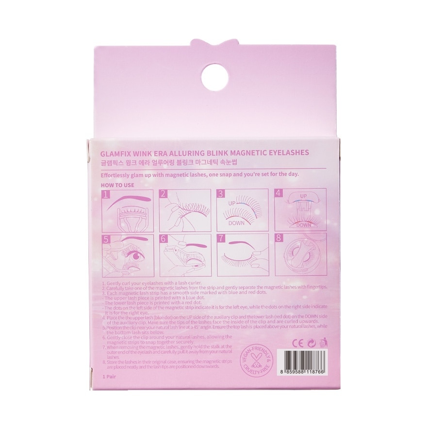 Wink Era Alluring Blink Magnetic Eyelashes 08 Wink Touch