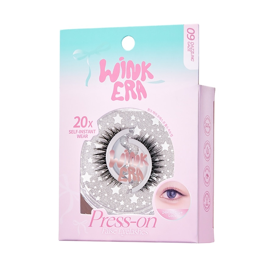 Wink Era Press-On False Eyelashes 09 Dazzling Gaze