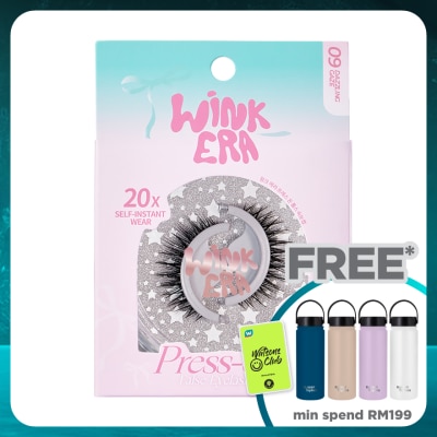 GLAMFIX Wink Era Press-On False Eyelashes 09 Dazzling Gaze