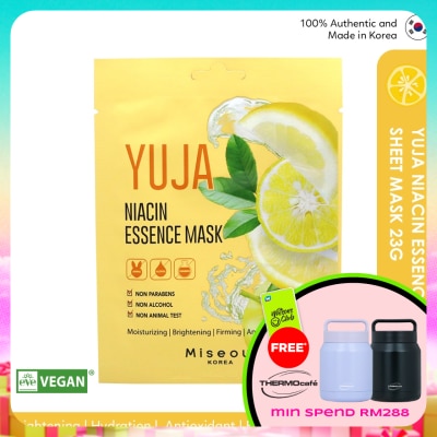 MISEOUL - Yuja Niacin Esse Sheet Mask 23g