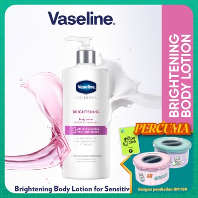 VASELINE Pro Derma 3 Bright Lotion 465ml