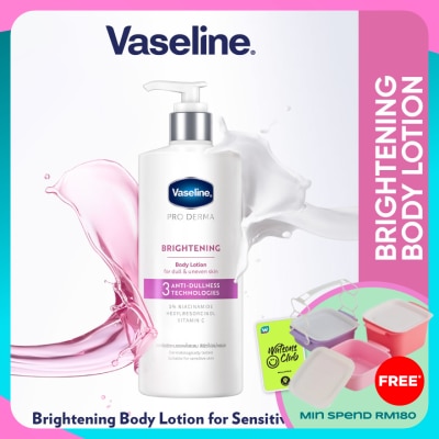 VASELINE Pro Derma 3 Bright Lotion 465ml