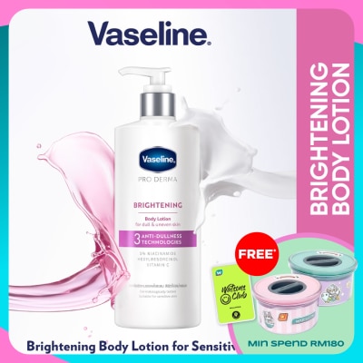 VASELINE Pro Derma 3 Bright Lotion 465ml