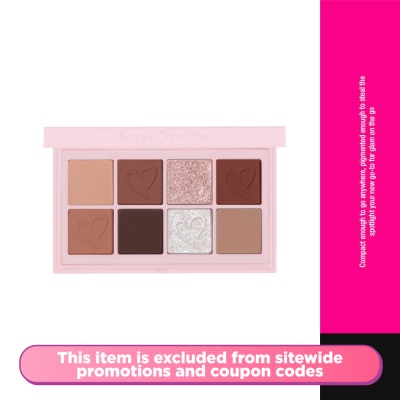 BEAUTY CREATIONS - Duet Mini Snap Shadow Palette  Neutral Nudes